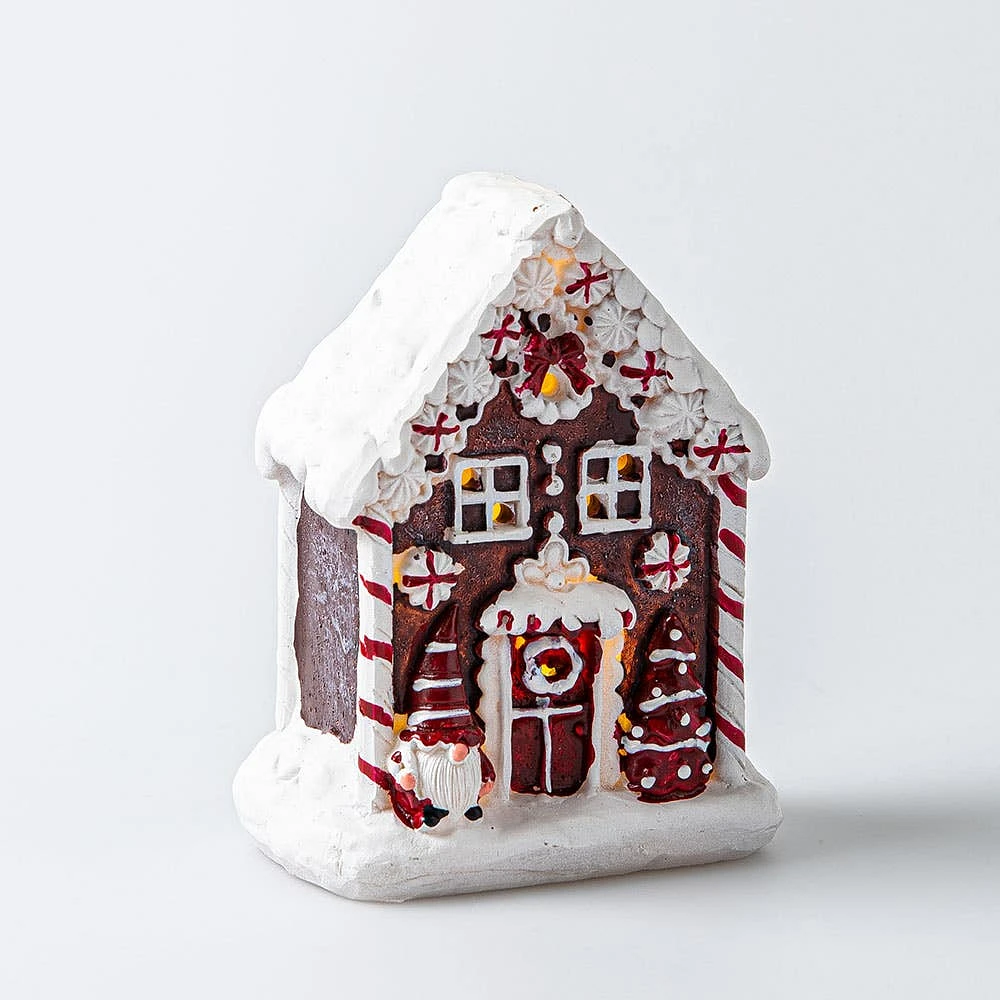 Koopman Christmas 'Gingerbread' LED House (Multi Colour)