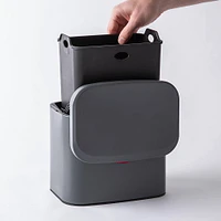 KSP Vesper Compost Bin with Hanging Hook (Matte Grey)