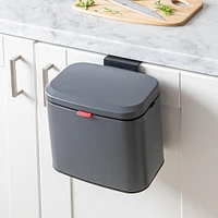 KSP Vesper Compost Bin with Hanging Hook (Matte Grey)