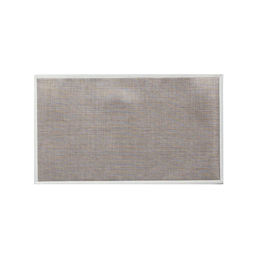 Harman Textaline 'Rio' 20"x34" Vinyl Indoor-Outdoor Mat (Metallic)