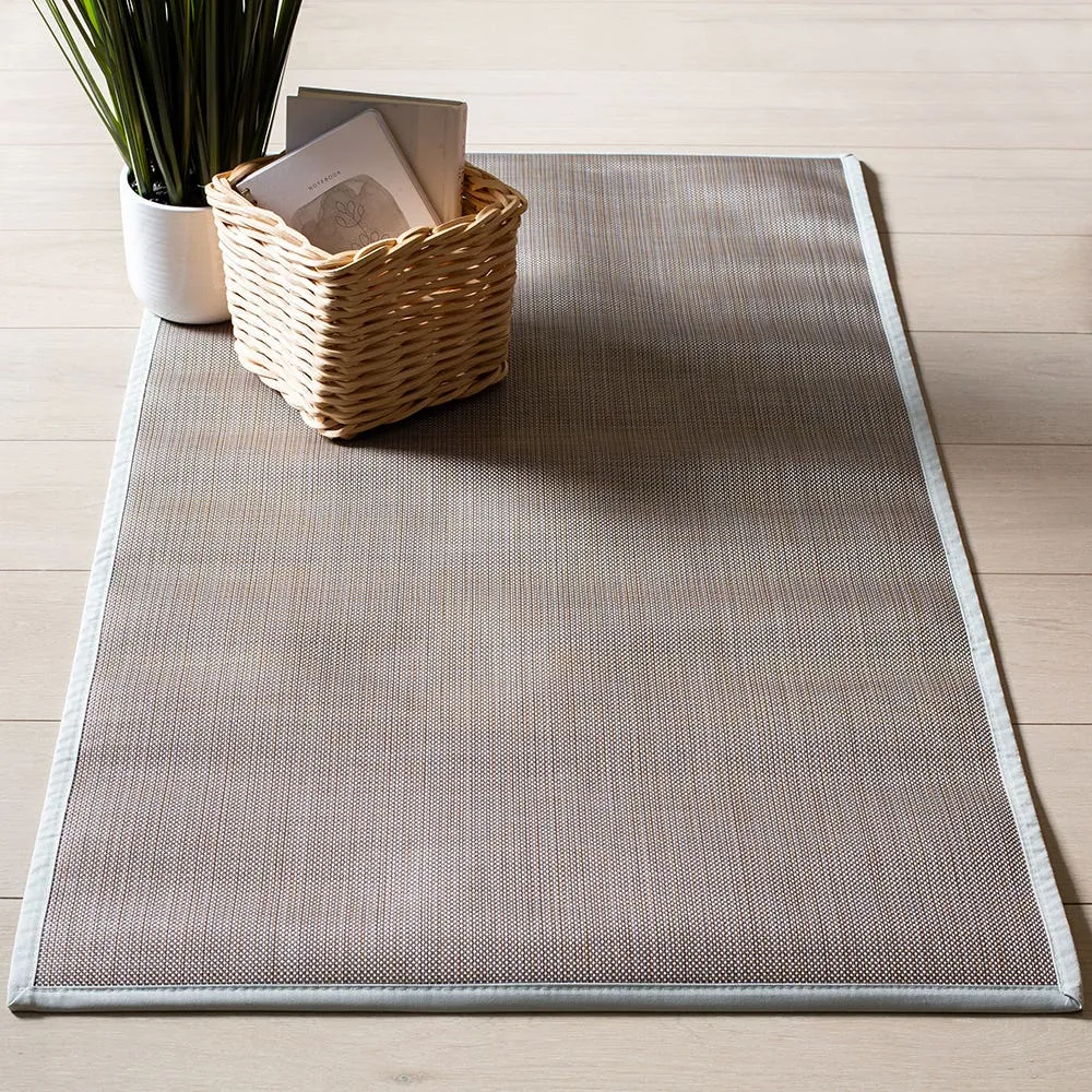 Harman Textaline 'Rio' 30"x50" Vinyl Indoor Outdoor Mat (Metallic)