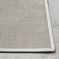 Harman Textaline 'Rio' 30"x50" Vinyl Indoor Outdoor Mat (Metallic)