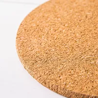 KSP Cork Round Trivet - Set of 3 (Natural)