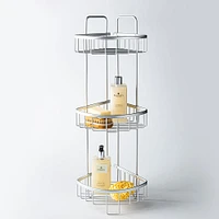 KSP Aquastor Rust-Free Wire Stand 3-Tier Corner (Aluminum)