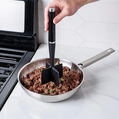 KitchenAid Classic Multi-Purpose Meat Masher 27cm (Black)