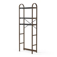 Umbra Bellwood Over The Toilet Shelf (Black/Walnut)