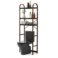 Umbra Bellwood Over The Toilet Shelf (Black/Walnut)