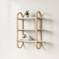 Umbra Bellwood Wall Shelf (Natural/White)