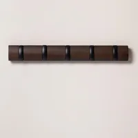 Umbra Flip '5-Peg' Wall Hook (Black/Walnut)