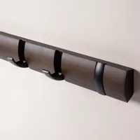 Umbra Flip '5-Peg' Wall Hook (Black/Walnut)