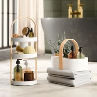 Umbra Bellwood '3-Tier' Cosmetic Organizer (Natural/White)