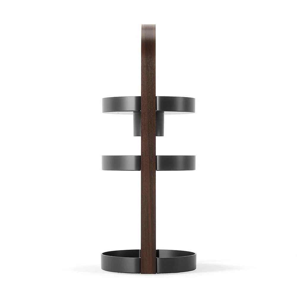 Umbra Bellwood '3-Tier' Cosmetic Organizer (Black/Walnut)