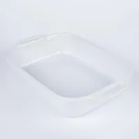 Staub En France Ceramic 10.5"x7.5" Rectangular Bake Dish (White)