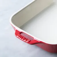 Staub En France Ceramic 13"x9" Rectangular Bake Dish (Cherry)