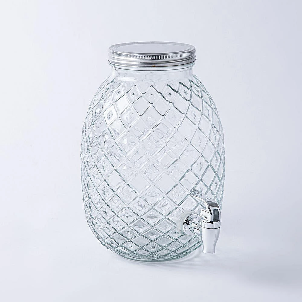 KSP Ananas Glass Beverage Dispenser (4.6L)