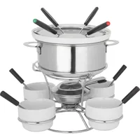 Trudeau Maison Fenty 3-In-1 Fondue with Turntable - Set of 18