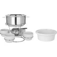 Trudeau Maison Fenty 3-In-1 Fondue with Turntable - Set of 18