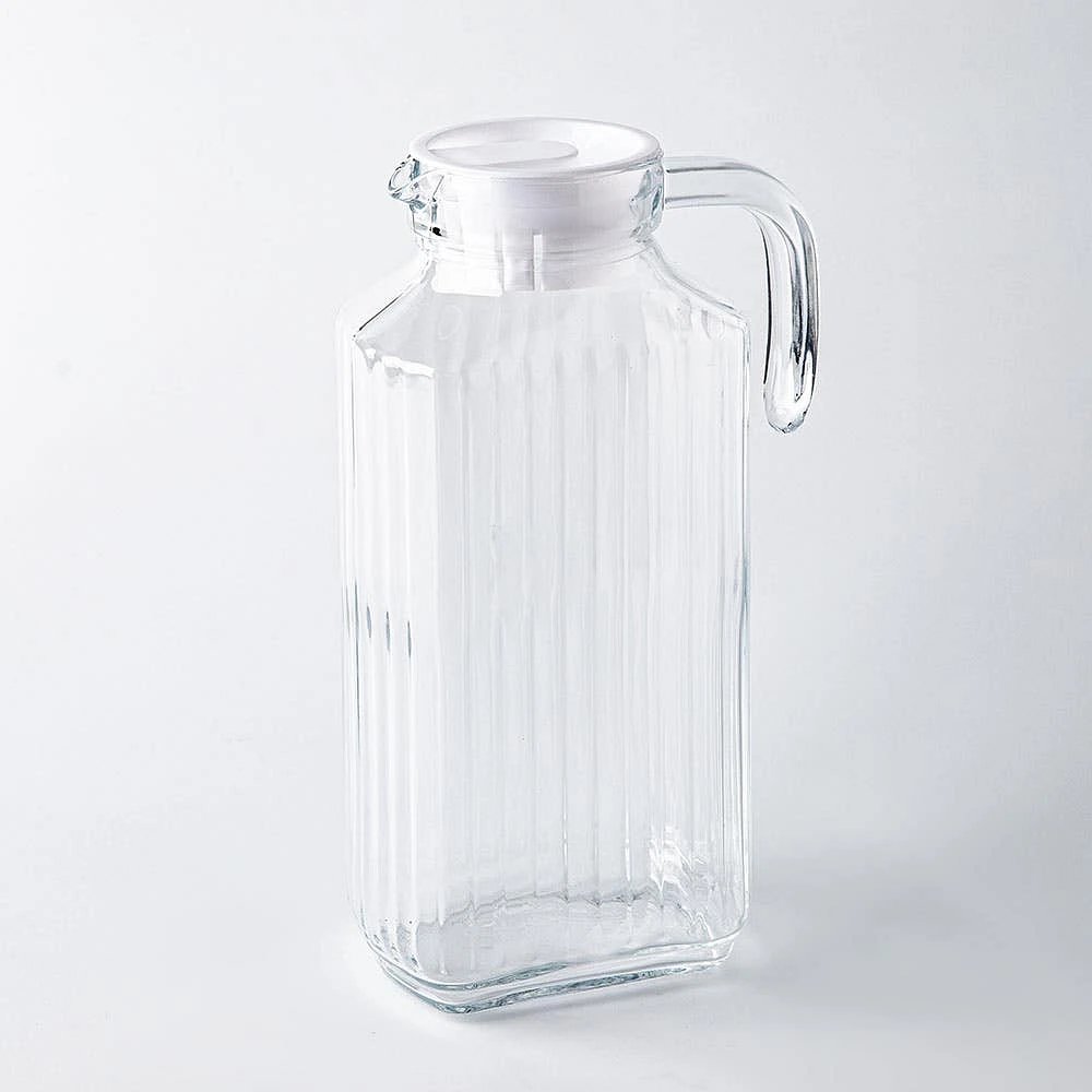 KSP Gladstone Glass Pitcher with Lid (1.7L)