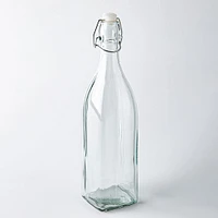 KSP Verrone 'Square' Glass Bottle with Stopper (1L)