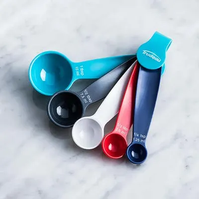 Trudeau Maison Colours Measuring Spoon - Set of 5 (Multi Colour)