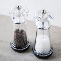 Trudeau Maison Acrylic Salt+pepper Mill - Set of 2