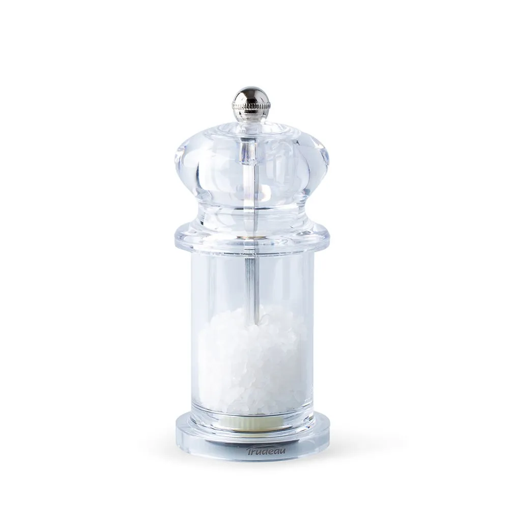 Trudeau Maison Tradition Acrylic Salt Mill