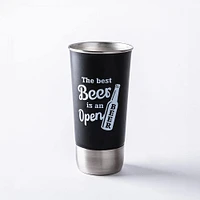 Pure Stainless Steel Tumbler with Bottle Cap Opener 500ml (Asstd.)