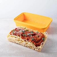 KSP Freezicube Silicone Food and Soup Tray 6 Cup 1 Cavity (Orange)
