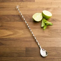 Final Touch Aperitif Cocktail Mixing Spoon (Stainless Steel)