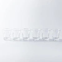 KSP Rock Ridge Glass Shot Glass - Set of 6 (42mL)