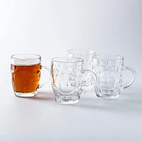 KSP Brewer's Choice Glass Beer Mug 510ml - Set of 4 (17oz.)