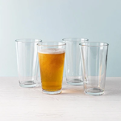 KSP Brewer's Choice Glass Tumbler - Set of 4 (Clear)