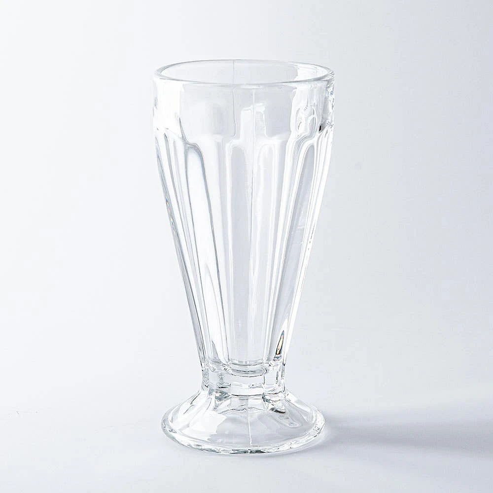 KSP Sweet Shoppe Glass Milkshake - Set of 4 (Clear)
