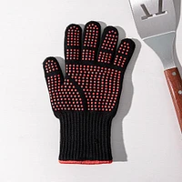 Good Cook Grill Heat Resistant Glove (Black/Red)