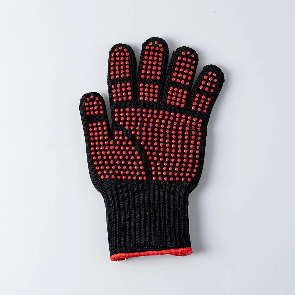Good Cook Grill Heat Resistant Glove (Black/Red)