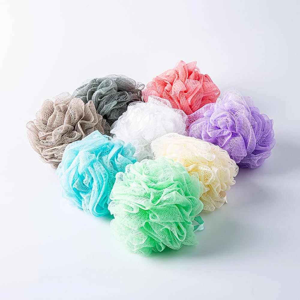 KSP Soft Lush Mesh Bath Sponge-Pouf (Asstd.)