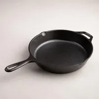 Lodge Logic Frypan with Helper Handle (Black)