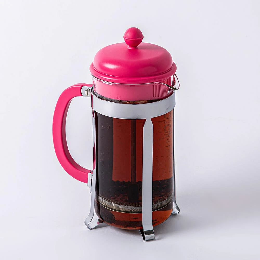 Bodum Caffettiera French Coffee Press 8-Cup (Bubblegum Pink)