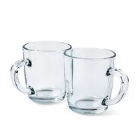 Pasabahce Barista Coffee Collection Glass Coffee Mug - Set of 2