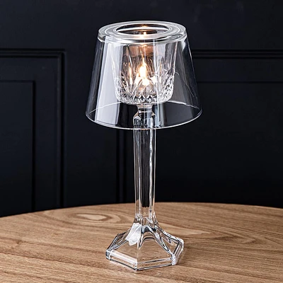 Godinger Dublin Crystal-Cut Votive Holder Lamp