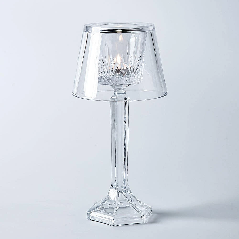 Godinger Dublin Crystal-Cut Votive Holder Lamp