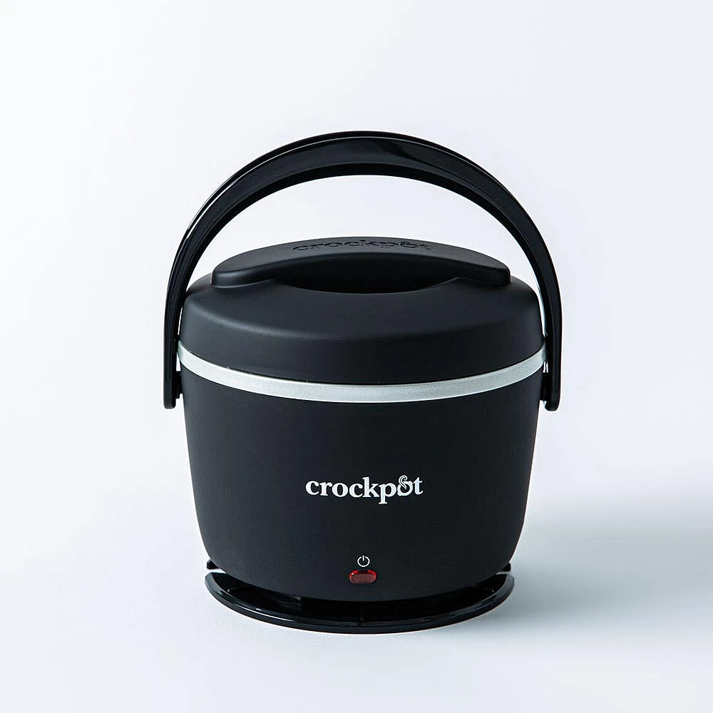 Crock Pot Mini Crock Portable Lunch Carrier-Warmer (Black Licorice)