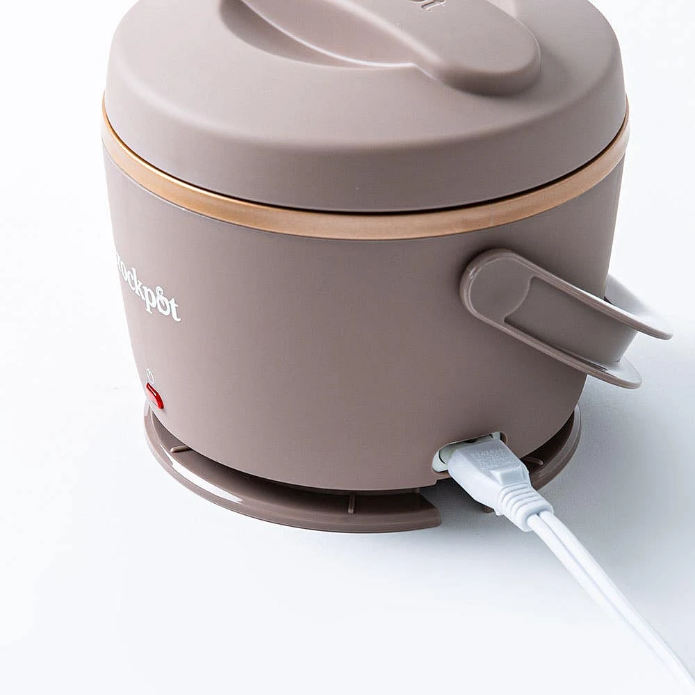 Crock Pot Mini Crock Portable Lunch Carrier-Warmer (Sphinx Pink)