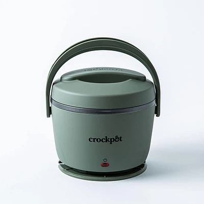 Crock Pot Mini Crock Portable Lunch Carrier-Warmer (Moonshine Green)