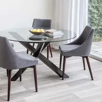 KSP Studio Fabric Dining Chair (Grey)