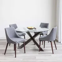 KSP Studio Fabric Dining Chair (Grey)