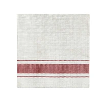 Harman Bistro Stripe Paper Napkin - Set of 20 (Red)
