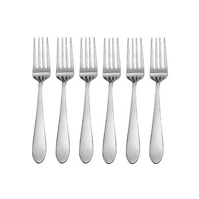 Splendide Alpia Openstock Dinner Fork - Set of 6 (Stainless Steel)