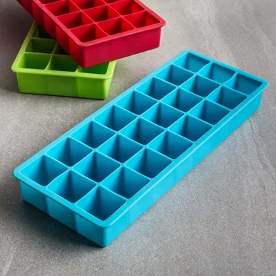 Luciano Gourmet Silicone 'Small Cubes' Ice Cube Tray (Asstd.)
