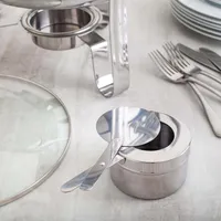 KSP Kuisine Chafing-Buffet Server with Stand (Stainless Steel)